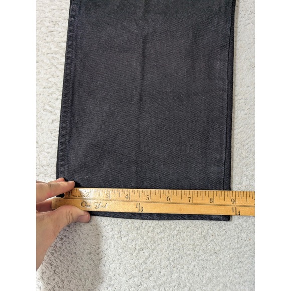 Wrangler Jeans Mens 36/34 Black Cowboy Cut Original Fit 13MWZWK Denim Pants - Picture 9 of 9